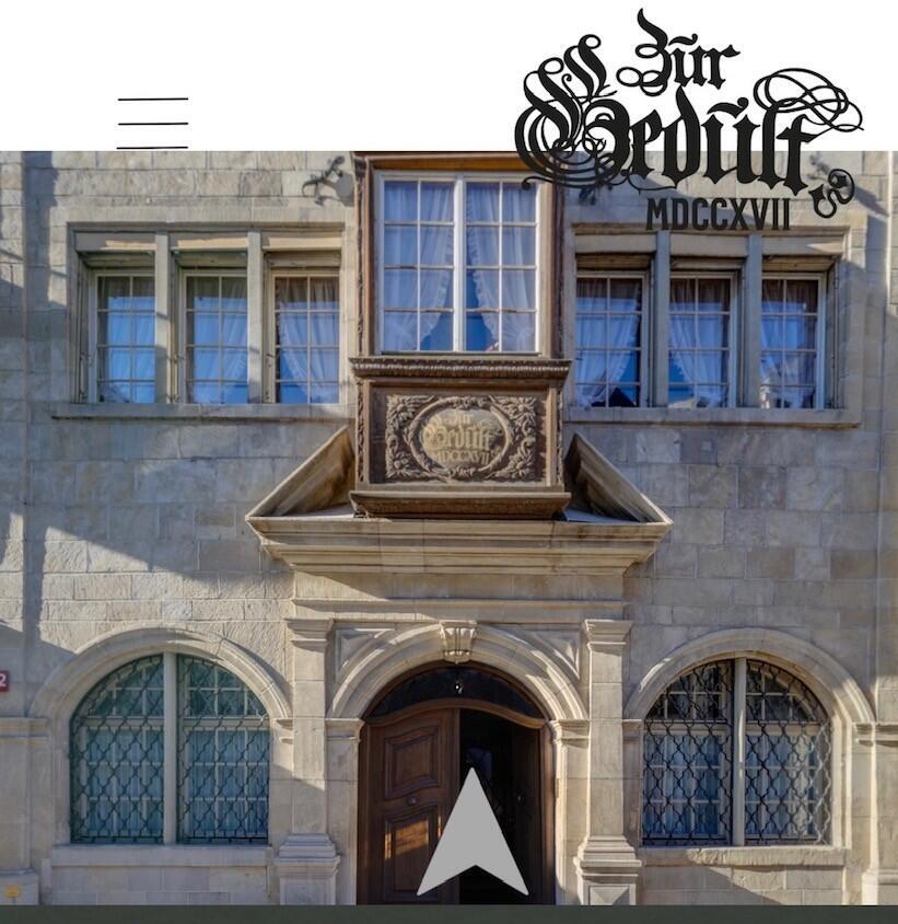 Interaktive Panoramatour durch den Club zur Geduld